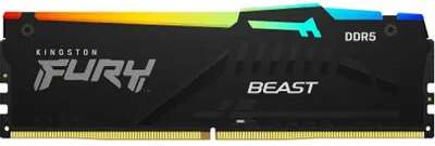 Модуль памяти Kingston FURY Beast RGB XMP KF552C40BBA-8 DDR5 8GB 5200MHz