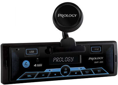 Автомагнитола Prology SMP-300 1DIN 4x55Вт v4.2 2 ПДУ RDS (PRSMP300)
