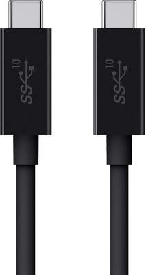 Кабель Belkin USB-C to USB-C, 10 Gbps, 1 м, Black [F2CU052bt1M-BLK]