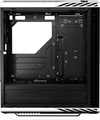 Корпус Aerocool [Project 7] P7-C1 , акриловое окно, белый, , ATX, без БП, 8 вариантов подсветки