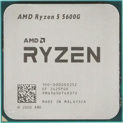 Процессор AMD Ryzen 5 5600G AM4 (100-000000252) (3.9GHz/AMD Radeon) OEM