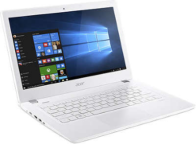 Ноутбук Acer V3-372-70V9 13.3" FHD White /i7-6500U/8/256SSD/ WF/BT/CAM/W10 (NX.G7AER.005)