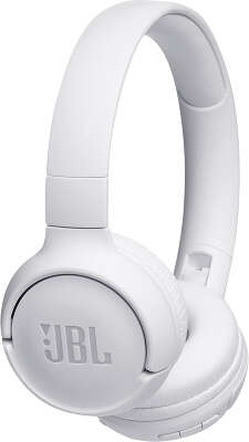 Наушники беспроводные с микрофоном JBL TUNE500BT, White [JBLT500BTWHT]