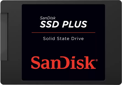 Твердотельный накопитель SanDisk SSD PLUS 2,5” SATA 1Tb, SDSSDA-1T00-G28, 1 year