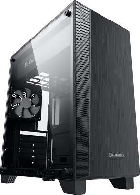 Корпус GameMax Nova N5, черный, ATX, Без БП (Nova N5)