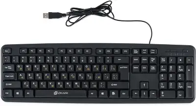 Клавиатура Оклик 130M черный USB (337077)