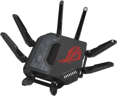 Маршрутизатор ASUS GT-BE98 WiFi 7 2х10G 4х2.5G 1G 2xUSB 11529+5764+5764+1376Mbps 6GHz/5GHz/2.4GHz