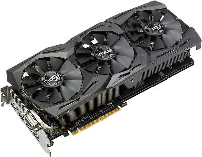 Видеокарта ASUS AMD Radeon RX 580 Strix Gaming 8Gb DDR5 PCI-E DVI, 2HDMI, 2DP