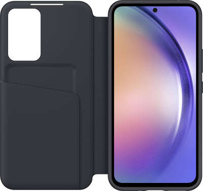 Чехол-книжка Samsung для Samsung Galaxy A54 Smart View Wallet Case, черный (EF-ZA546CBEGRU)