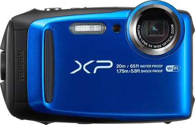 Цифровая фотокамера FujiFilm FinePix XP120 Blue, влагозащищённая