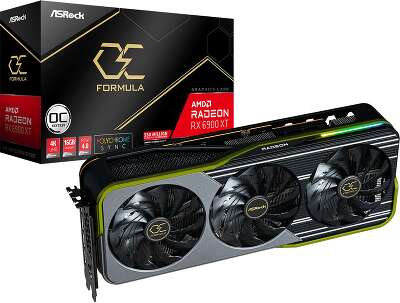 Видеокарта ASRock AMD Radeon RX 6900 XT OC Formula 16Gb DDR6 PCI-E HDMI, 3DP