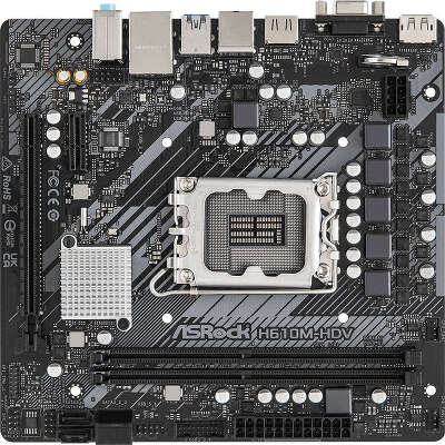 Материнская плата mATX LGA1700 ASRock H610M-HDV