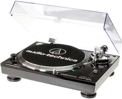 Виниловый проигрыватель с USB-интерфейсом Audio-Technica AT-LP120-USBHC, черный