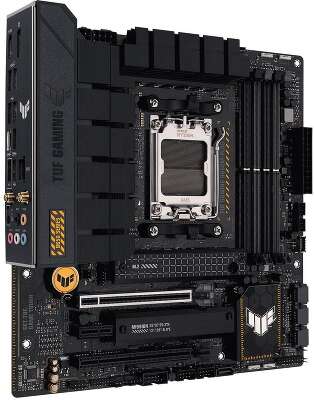 Материнская плата ASUS TUF GAMING B650M-PLUS WIFI AM5 mATX 4xDDR5 2xPCIEx16 PCIEx1 2xM.2 USB-C DP HDMI 2.5GLAN Wi-Fi 6 (90MB1BF0-M0EAY0) (912118)