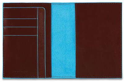 Обложка для паспорта Piquadro Blue Square PP1660B2/MO коричневый натур.кожа