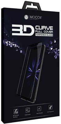 Защитное стекло Mocoll Pearl 3D для iPhone XS/X, Black [P323]