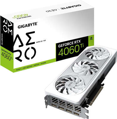 Видеокарта GIGABYTE N406TAERO OC-16GD Aero 16Gb DDR6 PCI-E HDMI, 3DP