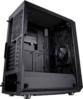 Корпус Fractal Design Meshify C TG, черный, ATX, Без БП (FD-CA-MESH-C-BKO-TGL)