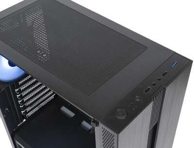 Корпус Eurocase A31, черный, ATX, Без БП (Eurocase A31)