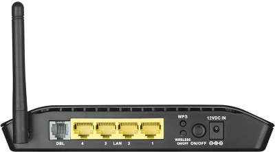 Маршрутизатор беспроводной D-Link DSL-2640U/RA 10/100BASE-TX