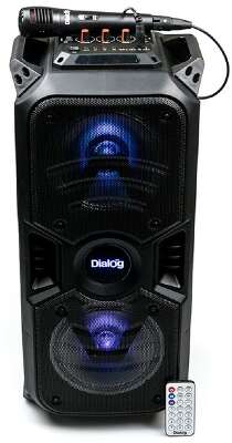 Dialog Oscar AO-11 - акустическая колонка 1.0, 26W RMS, Караоке c микрофоном, BT+FM+USB+SD+LED