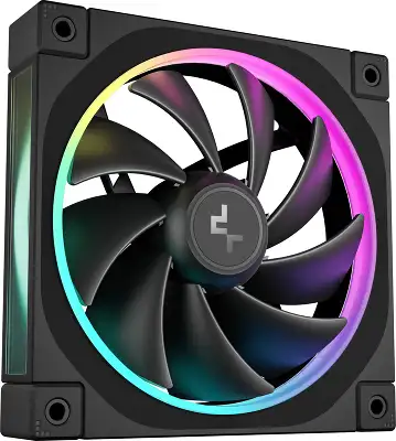 Вентилятор для корпуса Deepcool FL12 ARGB 120х120x25 черный 4-pin 32дБ (R-FL12-BKAPN1-G) Ret