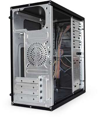 Exegate EX284022RUS Корпус Minitower BA-201 Black, mATX, <без БП>, 2*USB, Audio