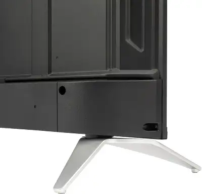 Телевизор QLED Hyundai 50" H-LED50QBU7500 Android TV Frameless черный/серебристый 4K Ultra HD 60Hz DVB-T DVB-T2 DVB-C DVB-S DVB-S2 USB WiFi Smart TV
