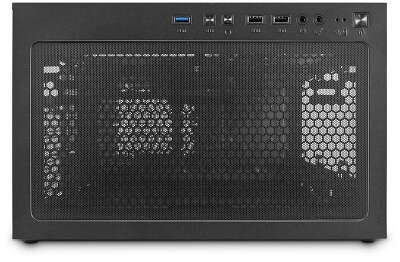 Корпус 1STPLAYER FIREBASE X4-M, черный, mATX, Без БП (X4-M-BK-2F1P-1F1)