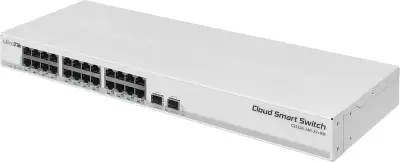 Коммутатор MikroTik CSS326-24G-2S+RM (L2) 24x1Гбит/с 2SFP+ управляемый