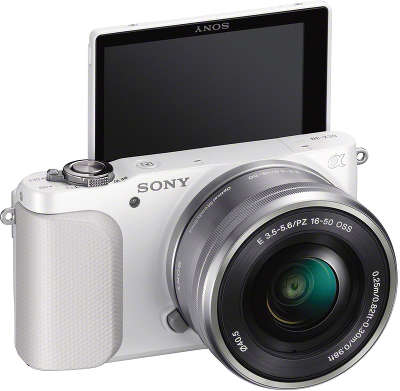 Цифровая фотокамера Sony NEX-3NL White Kit (E16-50 мм)