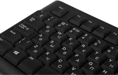 Клавиатура Logitech K120 черная, офисная, 104 клавиши, защита от воды |920-002583| USB 1.5м, RTL