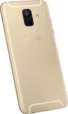 Смартфон Samsung SM-A600F Galaxy A6 2018 Dual Sim LTE, золотой (SM-A600FZDNSER)
