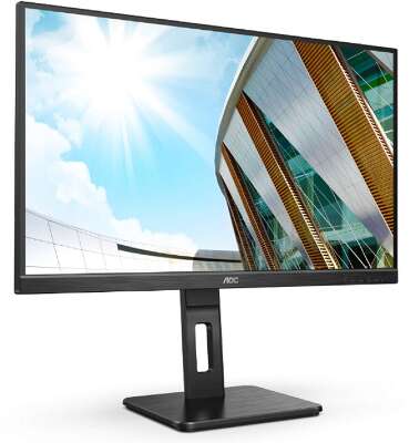 LCD AOC 27'' 27P2Q {IPS 1920x1080 75Hz 250cd 178/178 1000:1 8bit 4ms D-Sub DVI HDMI1.4 DisplayPort1.2 USB-Hub Height adj Pivot Tilt Swivel 2x2W} [27P2Q/30]