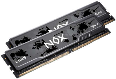 Набор памяти DDR5 DIMM 2x16Gb DDR5600 Apacer NOX (AH5U32G56C522MBAA-2)