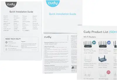 Бесшовный Mesh роутер Cudy M1200 (M1200(1-PACK)) AC1200 10/100BASE-TX белый