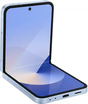 Смартфон Samsung SM-F741B Galaxy Z Flip 6 512Gb 12Gb голубой раскладной 3G 4G 1Sim 6.7" 1080x2640 Android 14 50Mpix 802.11 a/b/g/n/ac/ax NFC GPS GSM900/1800 GSM1900 Protect