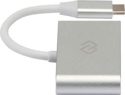 Устройство чтения/записи Digma CR-С2501-S, Type C, серебристый