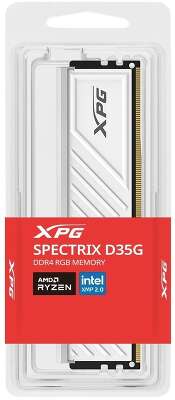 A-data DDR4 XPG GAMMIX D35 8GB DDR4-3200 AX4U32008G16A-SWHD35,CL16, 1.35V WHITE 