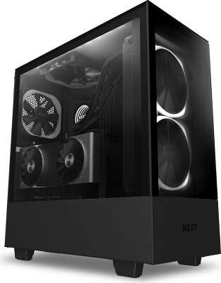 Корпус NZXT H510 Elite Black, черный, ATX, Без БП (CA-H510E-B1)