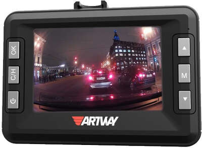Видеорегистратор с радар-детектором Artway COMBO MD-105 GPS черный