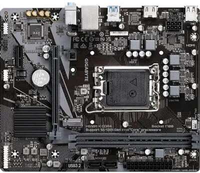 Gigabyte H610M K DDR4 {H610M K DDR4, RTL Socket 1700, Intel®H610, 2xDDR4-3200, HDMI, 1xPCI-Ex16, 1xPCI-Ex1, 2xSATA3(RAID 0/1/5/10), 1xM.2, 8Ch Audio, GLan, (4+2)xUSB2.0, (2+2)xUSB3.2, mATX, RTL {10}