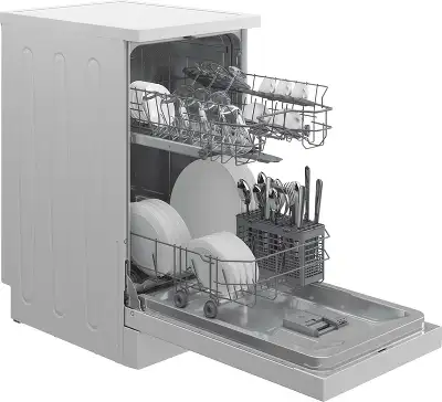 Посудомоечная машина Hotpoint HFS 1C57 белый (узкая) инвертер