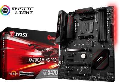Материнская плата ATX LGAAM4 MSI X470 GAMING PRO