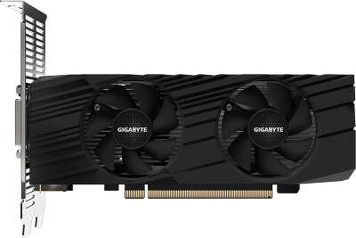 Видеокарта GIGABYTE nVidia GeForce GTX1650 D6 OC Low Profile 4G 4Gb GDDR6 PCI-E DVI, 2HDMI, DP