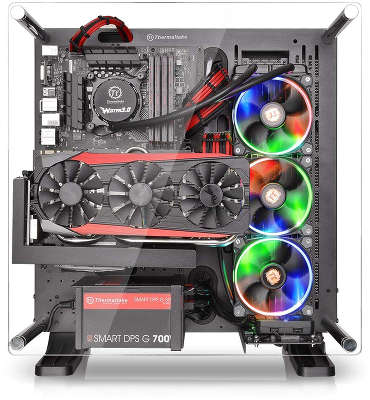 Корпус Thermaltake Core P3 черный без БП ATX 3x120mm 3x140mm 2xUSB2.0 2xUSB3.0