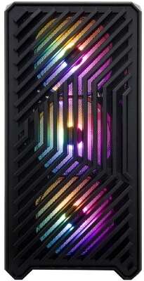 1STPLAYER TRILOBITE T5 Black / mATX, TG / 4x120mm LED fans inc. / T5-BK-4F1