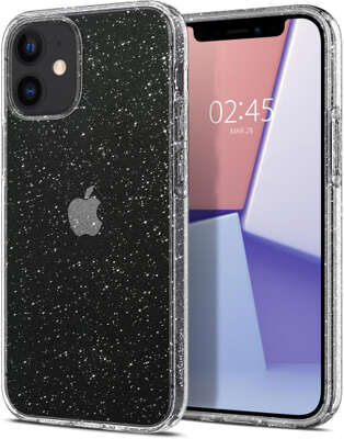 Чехол для iPhone 12 mini Spigen Liquid Crystal Glitter, Quartz [ACS01741]