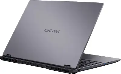 Ноутбук Chuwi GameBook Ryzen 9 9955HX 32Gb SSD1Tb NVIDIA GeForce RTX5070Ti 12Gb 16" IPS QHD (2560x1600) Windows 11 Pro black WiFi BT Cam 4250mAh