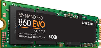 Твердотельный накопитель M.2 SATA3 500Gb Samsung 860 EVO (MZ-N6E500BW)